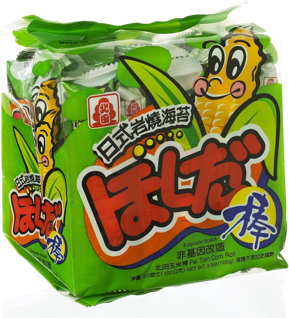 PEI TIEN Corn Roll - Seaweed 100 g