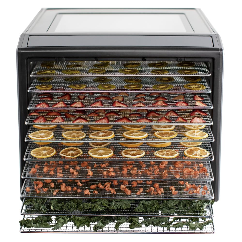 Déshydrateur Excalibur Performance 10 plateaux Inox - DH10SSSS13