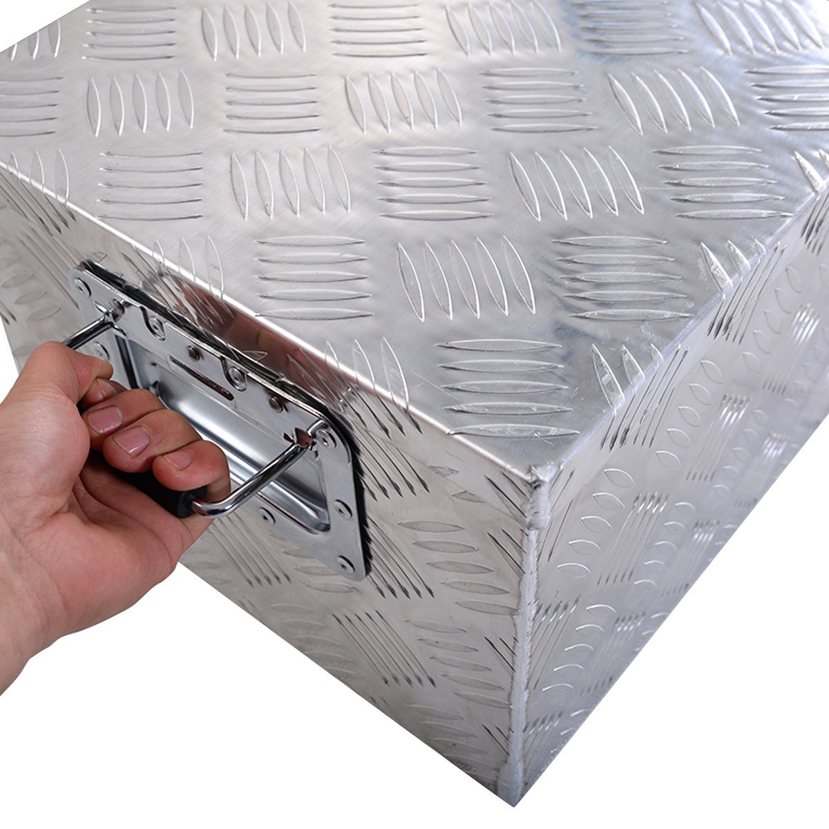 Buy Giantex Aluminum Tool Box Truck Storage Box Trailer Pickup ATV