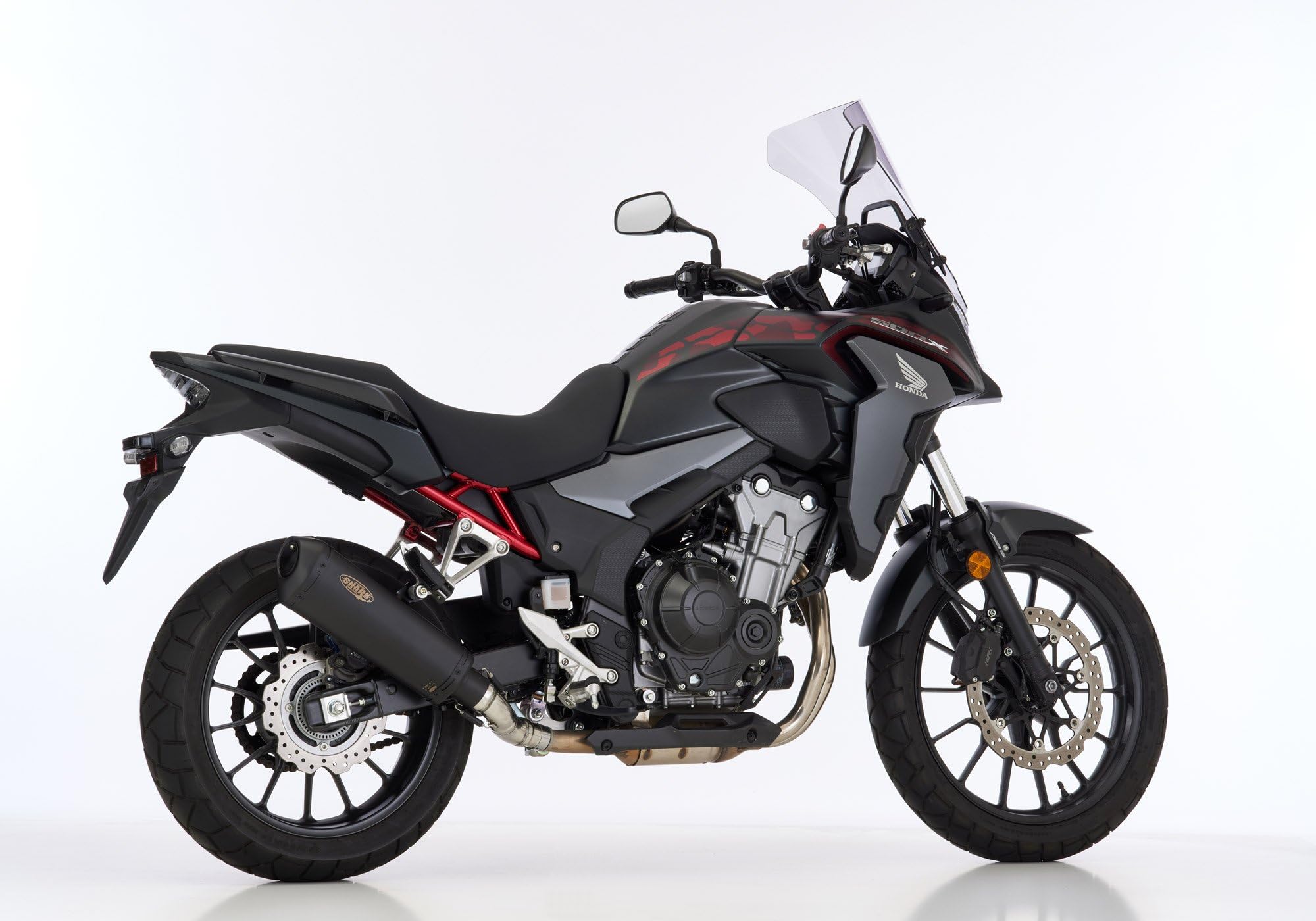 DSX-10 - Ammortizzatore di ricambio (2-1) per Honda CB500X PC46 471 ccm anno di costruzione 2013-2016