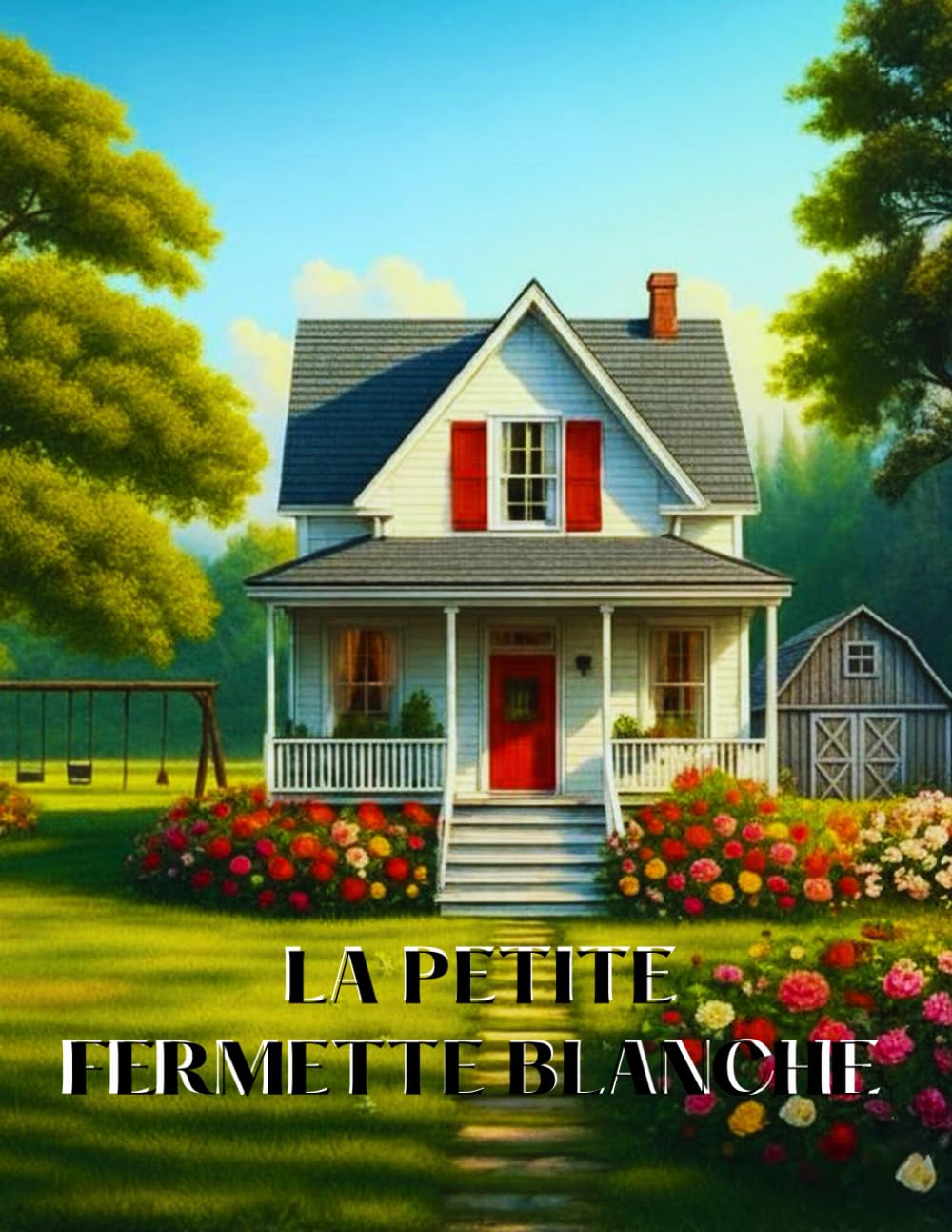 Souvenirs Précieux De La Vie Dans La Petite Fermette Blanche: Livre De Coloriage Pour Adultes - Avec Un Concept Adapté Pour Les Personnes Atteintes De Démence