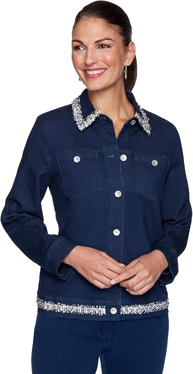 alfred dunner denim jacket