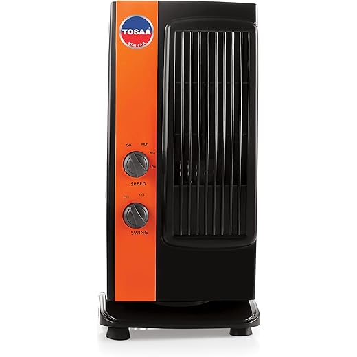 Tosaa Tower Fan Mini Multipurpose Portable Oscillating Fan 3