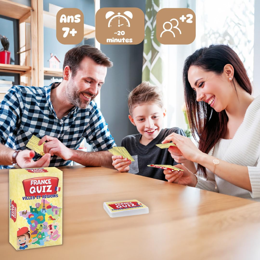 KANGUR Dovrei Sapere Gioco Da Tavolo Di Carte | Quiz Per Famiglie Con Domande Per Bambini E Adulti