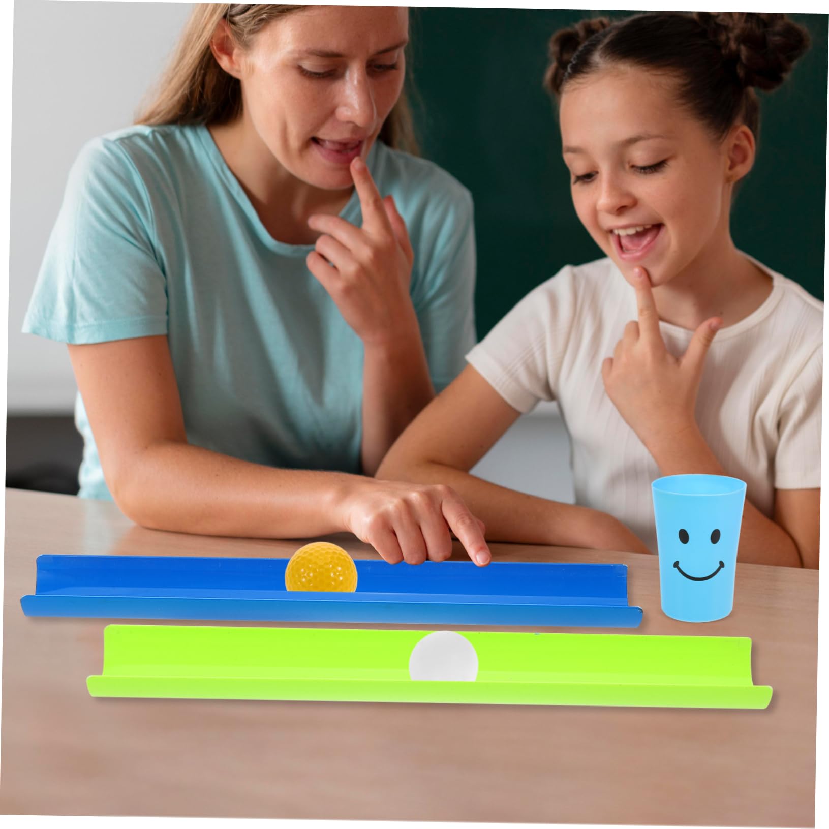 iplusmile Giochi di Stabilità in Plastica, Set 1, per Attività di Gruppo e Team Building, Resistente, per Field Day e Compleanni Stile Casuale