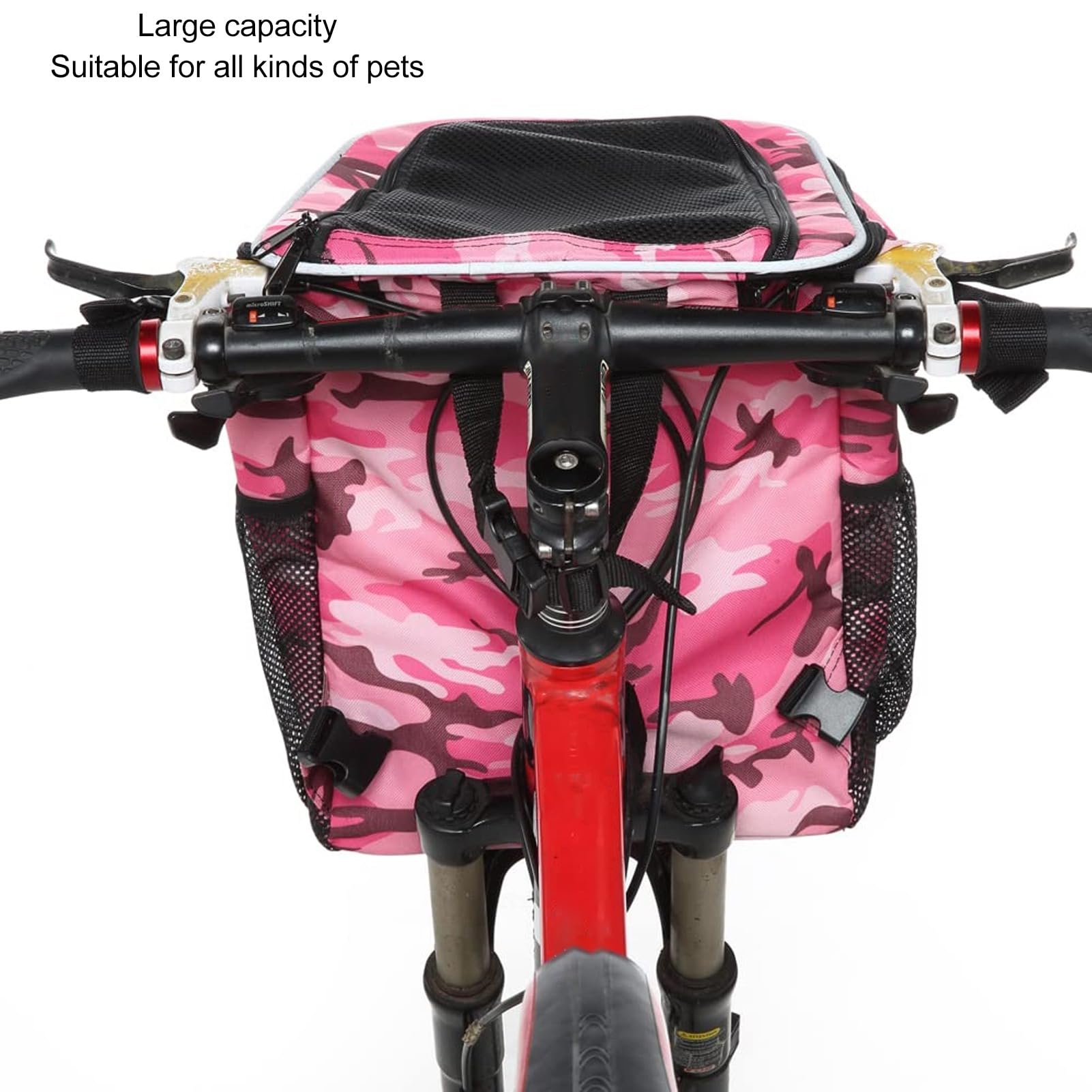 Dog Bike Basket 30 Lbs Dog Bike Basket Waterproof Breathable