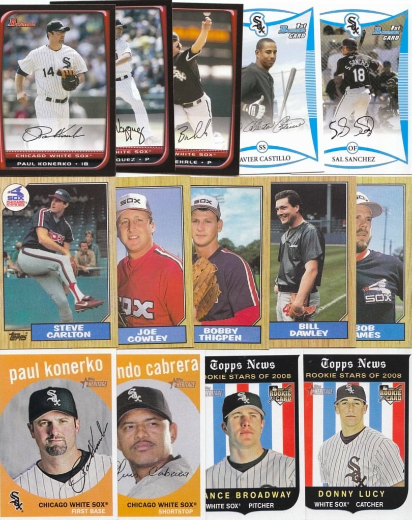 Chicago White Sox / 1000 White Sox Baseball Cards - All Different with 2020  Topps! Luis Robert Rookie Card! at Amazon's Sports Collectibles Store