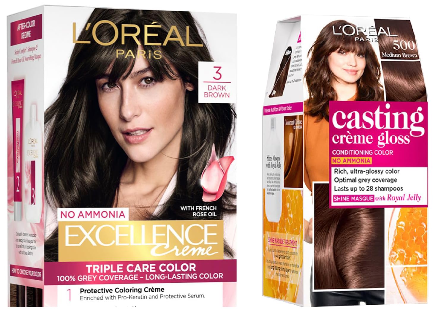 Permanent Hair Colour & Semi-Permanent Hair Colour,Brown, 72 Millilitres