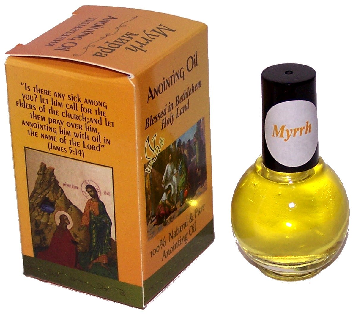 from The Holy Land Anointing Oil - 10ml (.34 fl. oz.) (Myrrh)