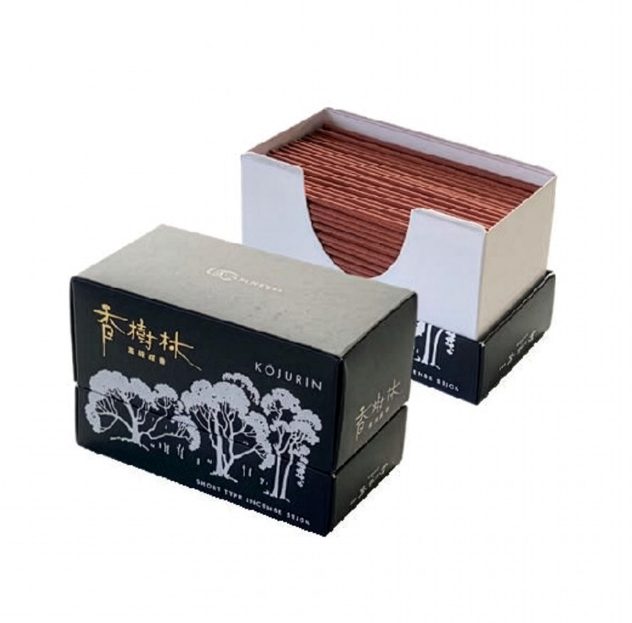 Eirakuya Koujurrin Sandalwood Incense 210 Sticks Ultra Short Size Japan