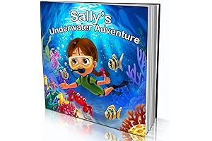 Personalized Story Book by Dinkleboo - "The Underwater Adventure"
