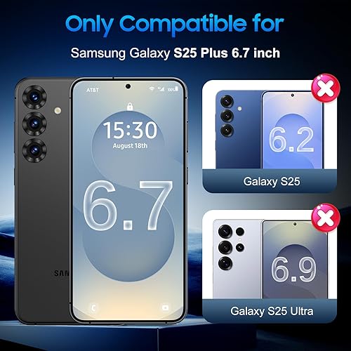 Miniatura 66 de UniqueMe Protector de pantalla para Samsung Galaxy S23, compatible con huellas dactilares, vidrio templado 9H, paquete de 2 protectores de lente