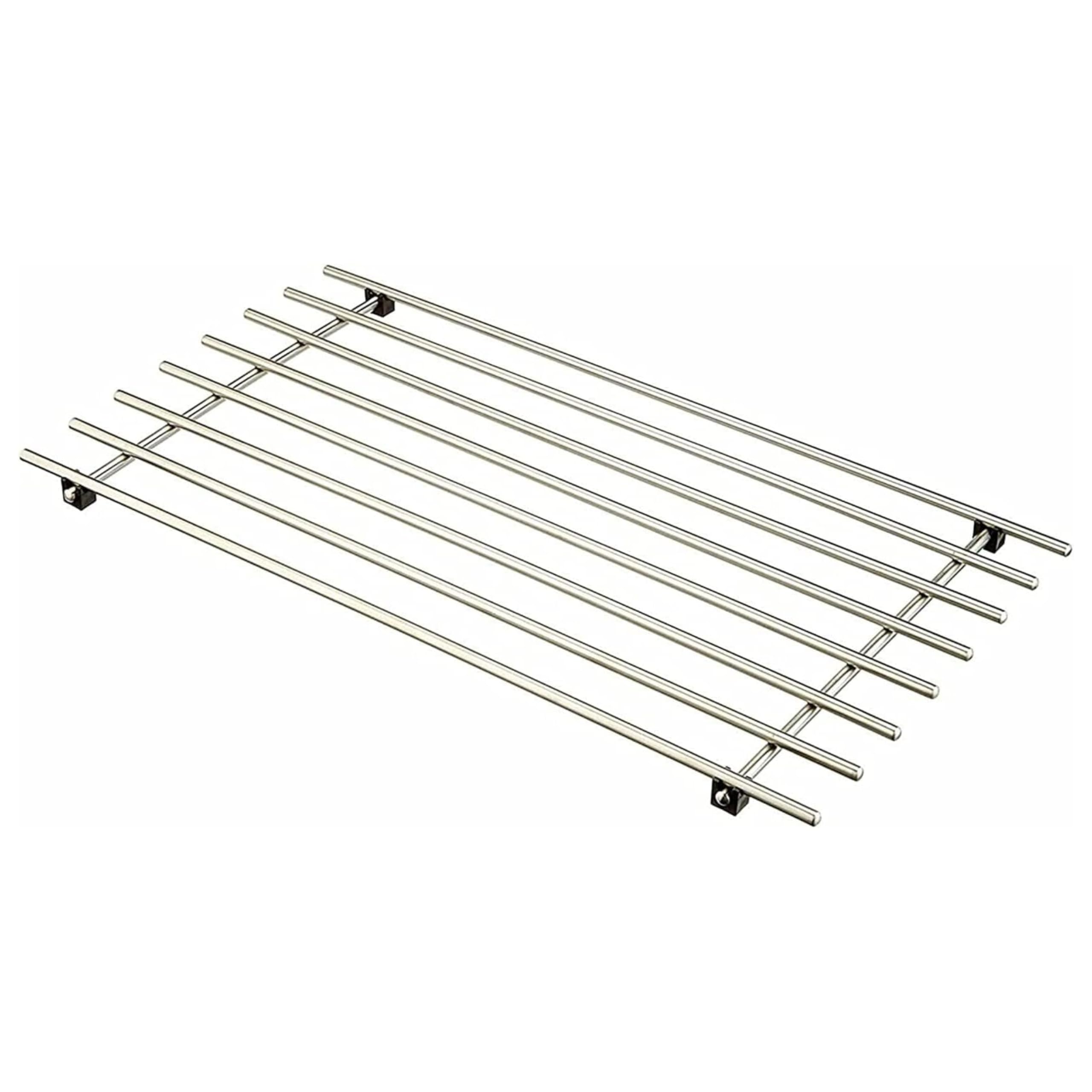 AAMEN Wipe Clean Rectangular Stainless Steel Trivet Kitchen Surface Protectors, Hot Pan Trivet, Large Trivets For Kitchen Worktops, Chrome Trivets For Hot Pans, (Rectangular Trivet) — image 1