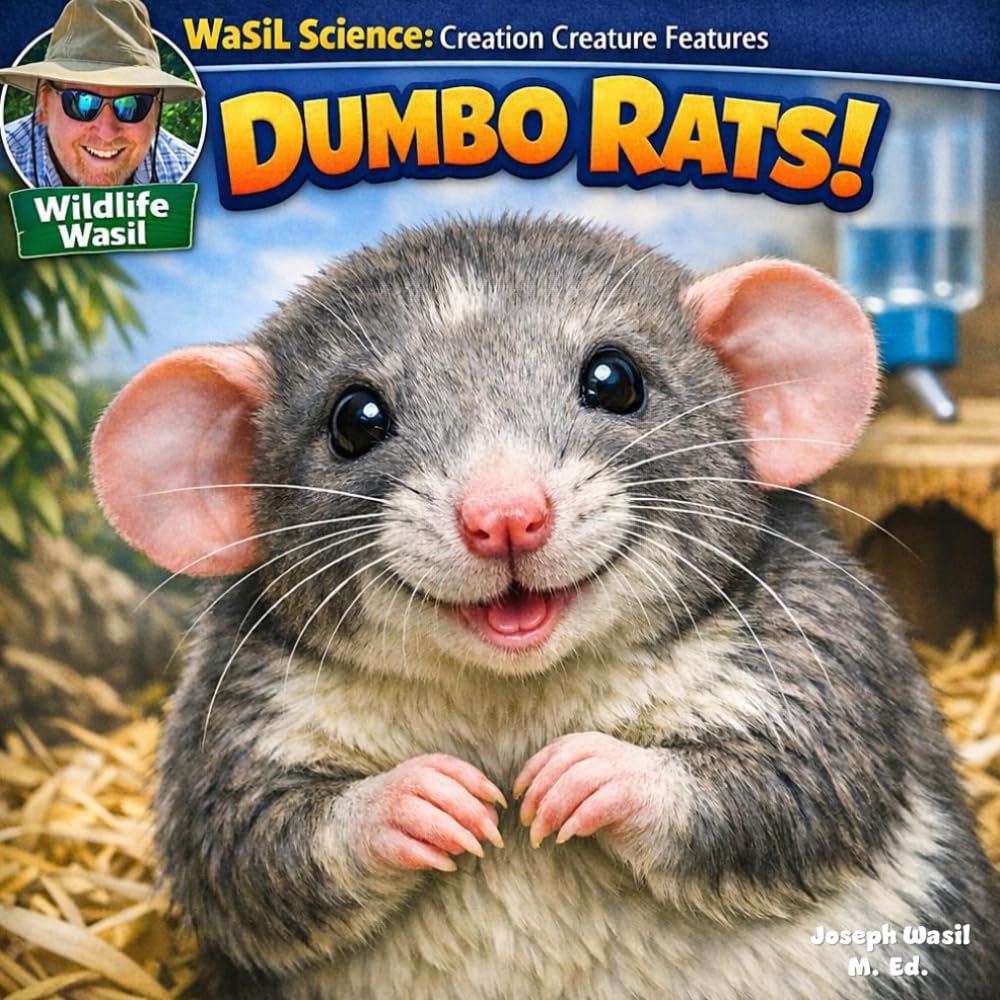 Wasil Science: Creation Creature Features Dumbo Rats!