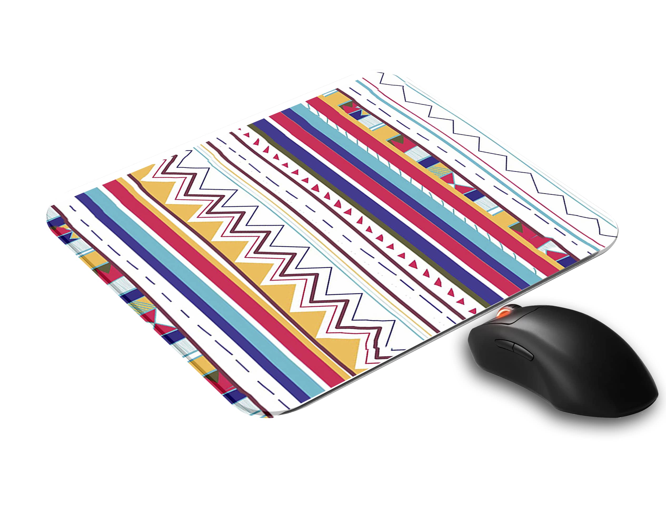 PVL Traditional Tribal Pattern Designer Mousepad for Laptop/Computer (Gaming Mouse Pad | Ultra Slim)-PVL3006