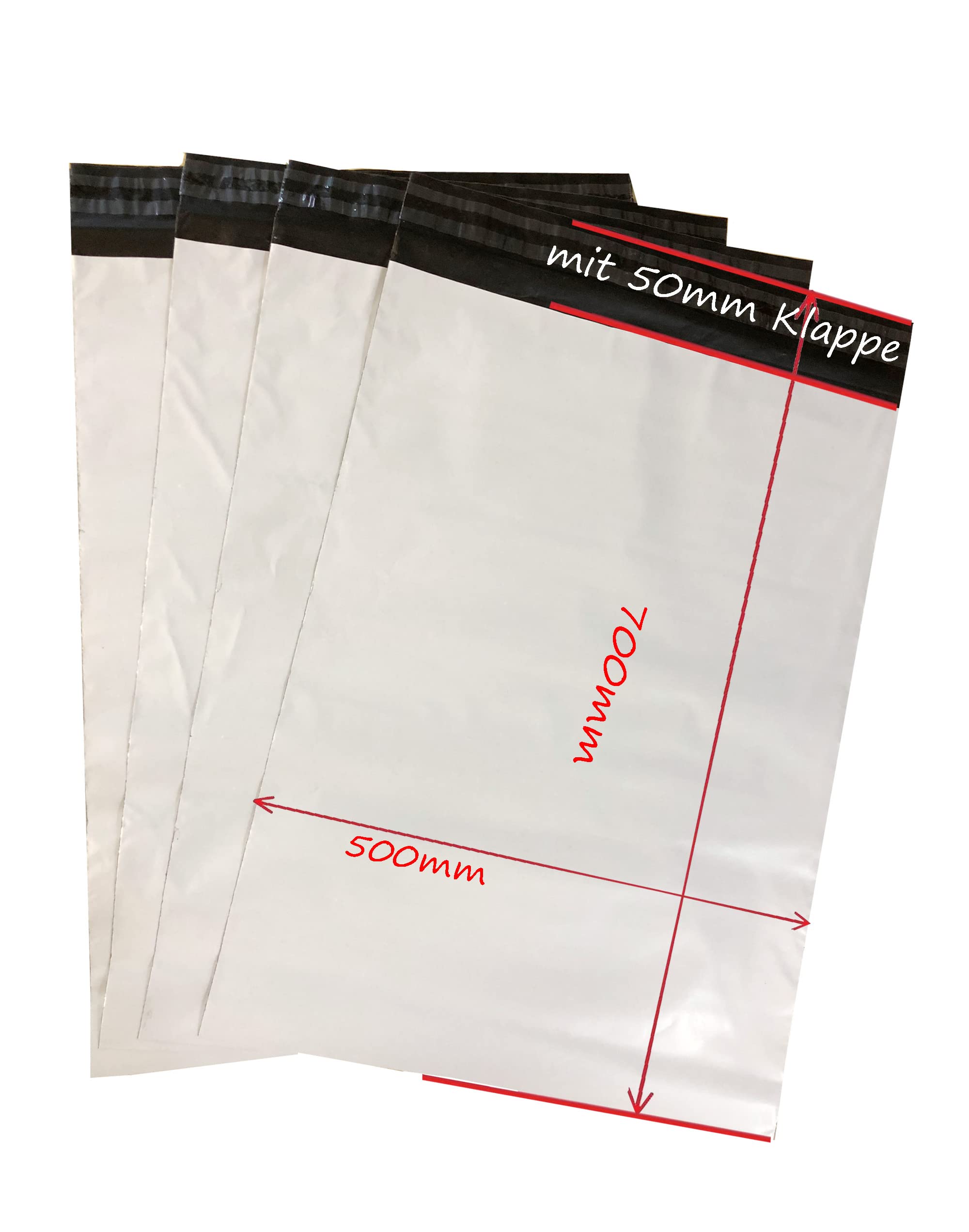 100 sztuk Goodway worki wysyłkowe białe (50 x 70 cm)