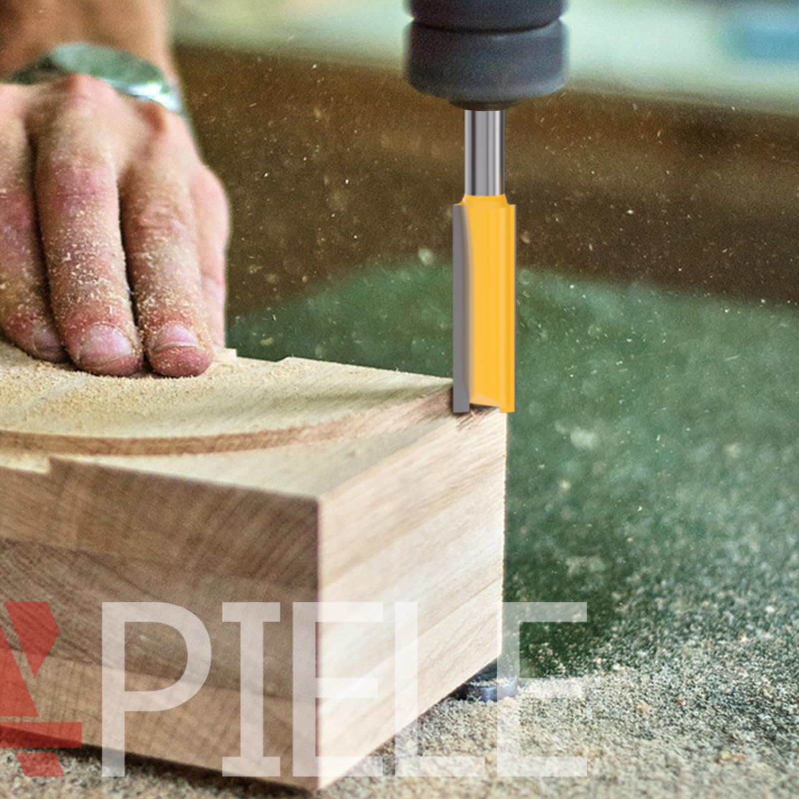 APIELE 4 frese dritte, frese dritte, fusto da 8 mm, fresa per legno, fresa per fresa per legno
