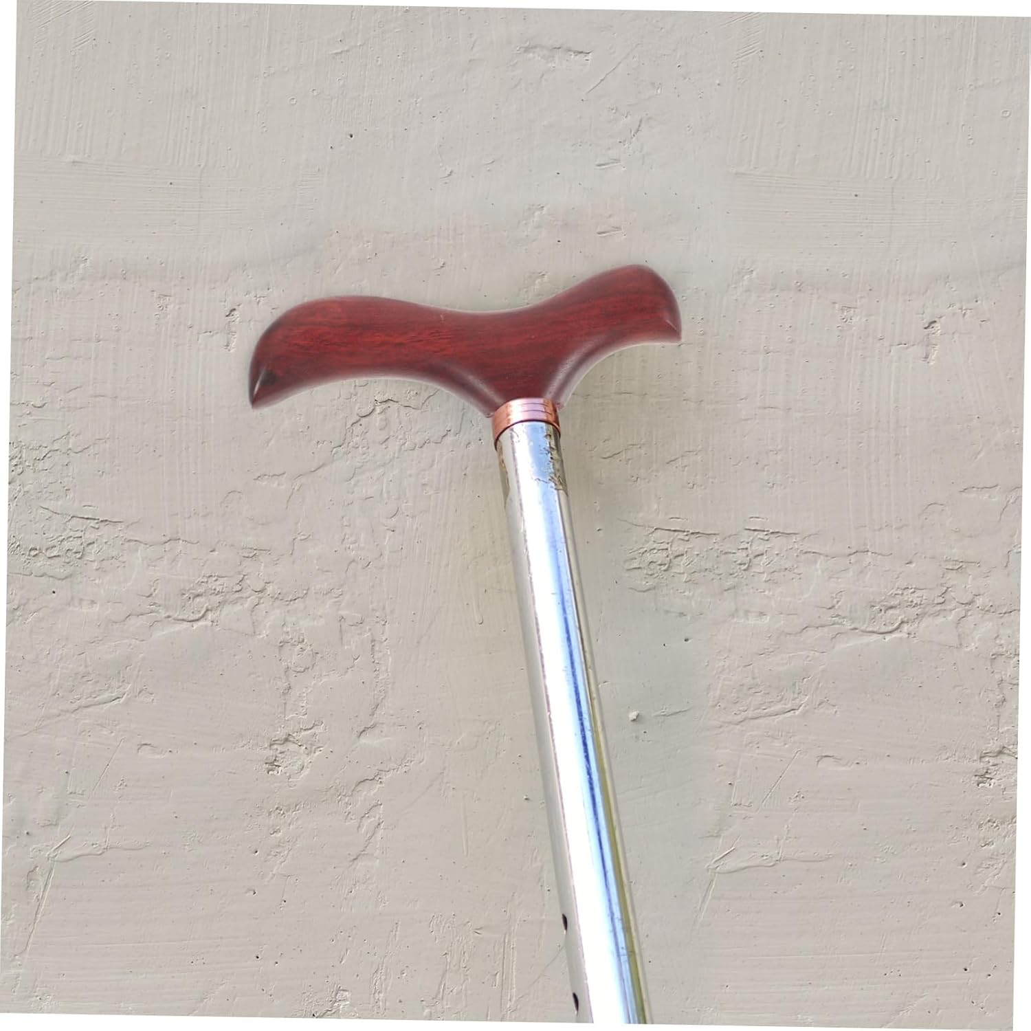 Polished Stick Handle Handmade Cane Knob Replacement Cane Handle for Outdoor Use Crutch Trekking Pole