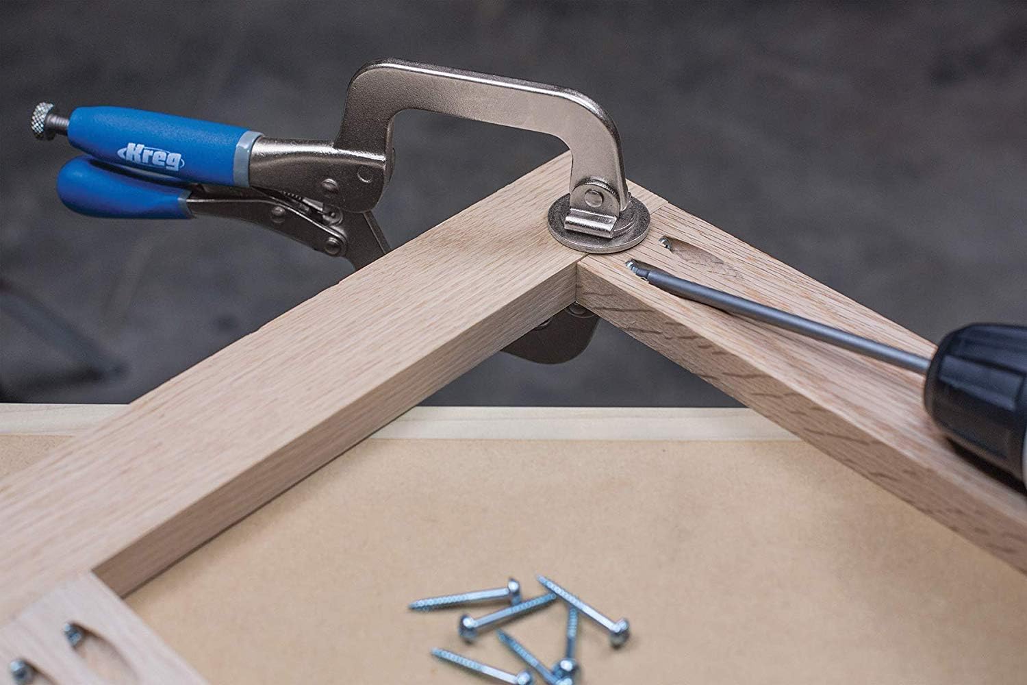 KREG New Tool Company - KHI-Hinge Concealed Jig and KHC-Premium Face Clamp (Concealed Jig and Face Clamp)