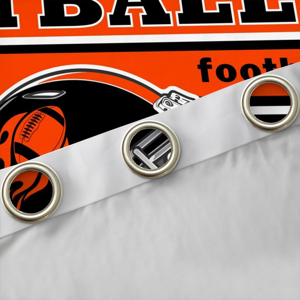 Feelyou Football Curtain for Bedroom Living Room image 5