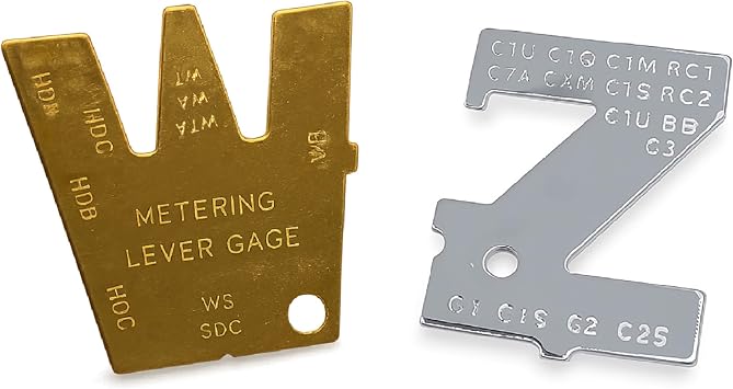 Carburetor metering Lever Gauge Replacement for Walbro 500-13-1 & ZAMA ZT-1 Adjustment Tools