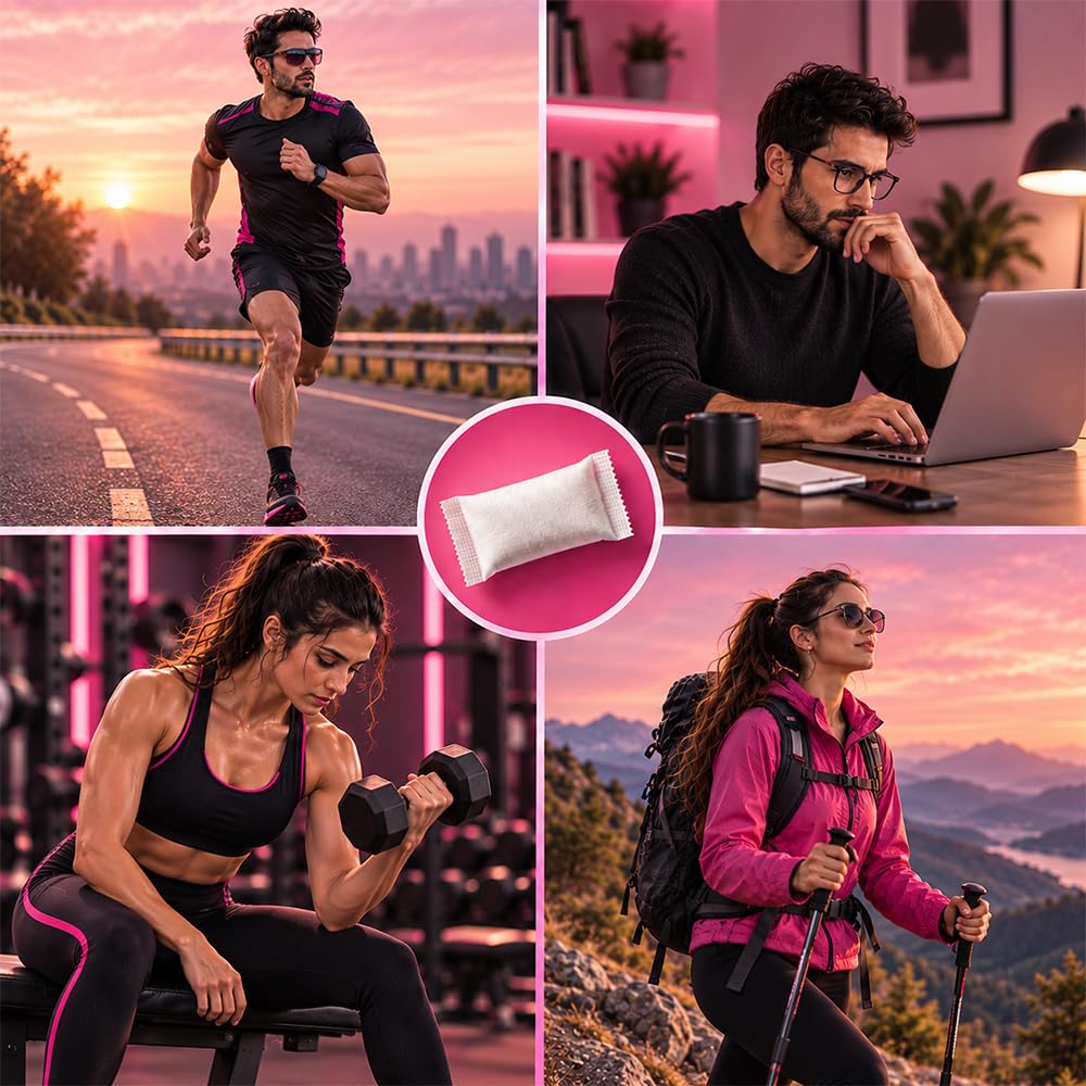VITO Caffeine Energy Pouches - Bubblegum 120mg, 20 Ct, Sugar-Free, Zero-Cal — Amazon image 9
