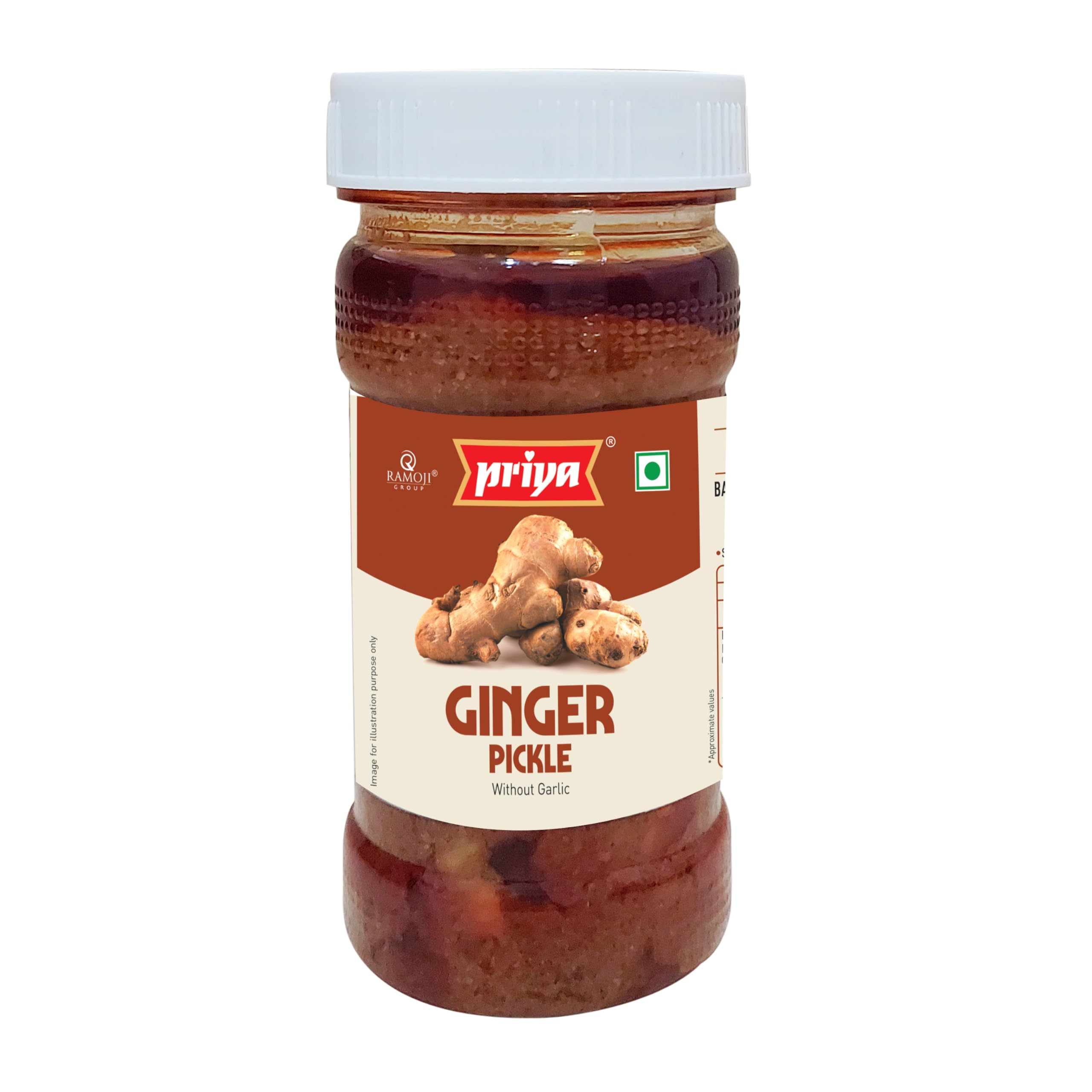 Priya Ginger Pickle Without Garlic,200 G (Pack Of 2) Total 400 Gm - Authentic Telugu Style Adrak Achar|Traditional South Indian Taste|Homemade Andhra Pickles|Khatta Meetha-image-26