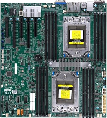 SuperMicro MBD-H11DSI-O Socket SP3/ System On Chip/ DDR4/ SATA3&USB3.0/ A&2GbE/ EATX Motherboard