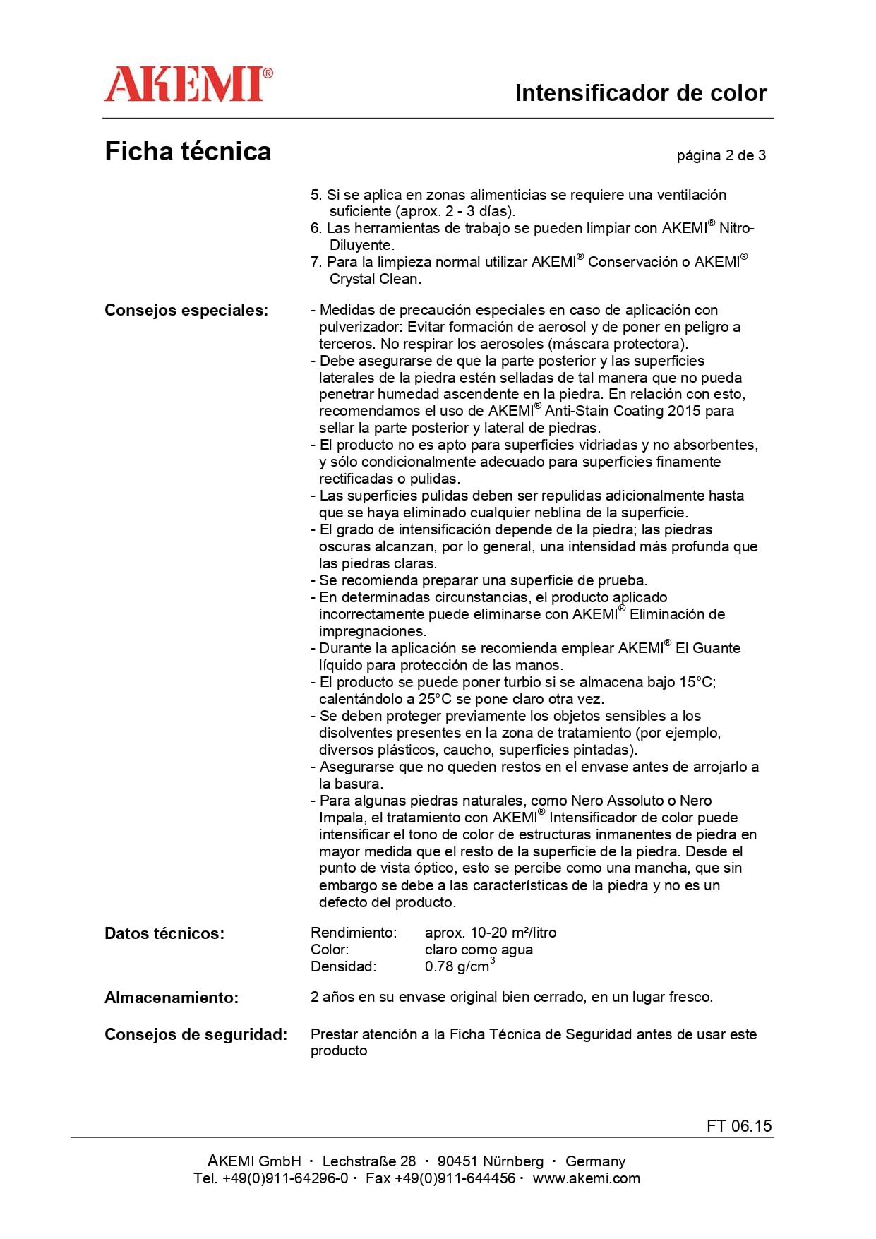 AKEMI Farbtonvertiefer, 0.25 Liter