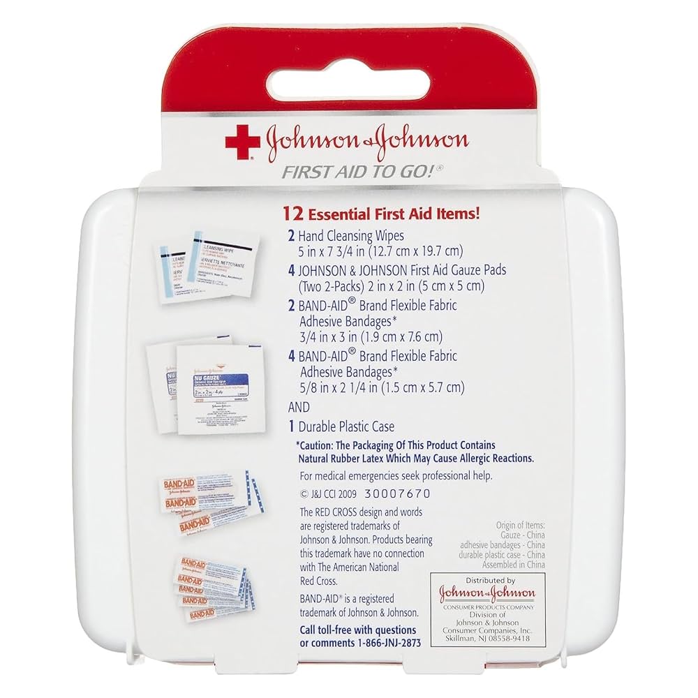 Amazon.com: Johnson & Johnson First First Aid Kit Travel