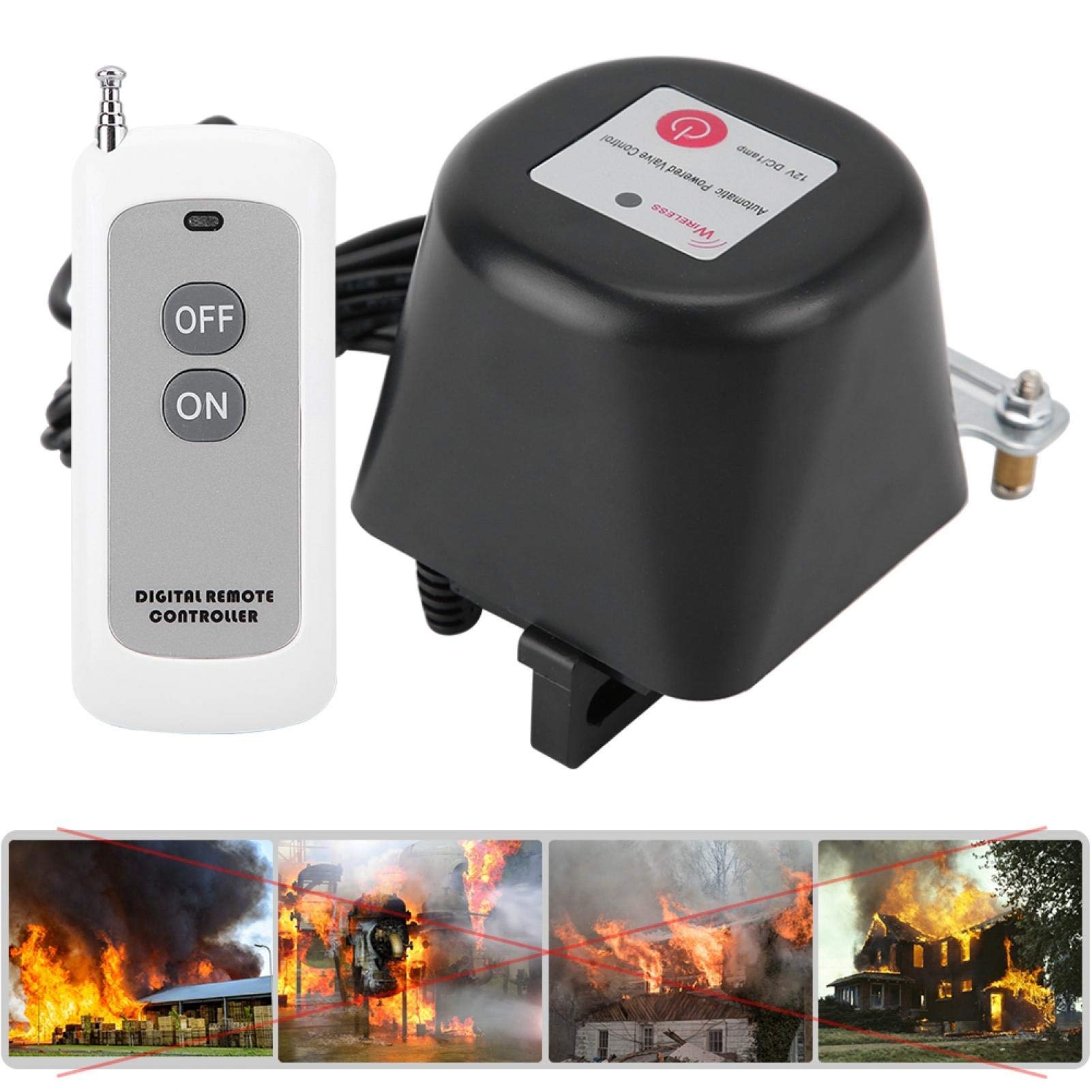 Elektrischer Ventilcontroller, Drahtlose Fernbedienung Elektrischer Ventil-Pipeline-Schalter-Controller Fernbedienung, Drahtloser Remote-Elektro-Manipulator Ventil-Pipeline-Schalter-Controller(MICH)