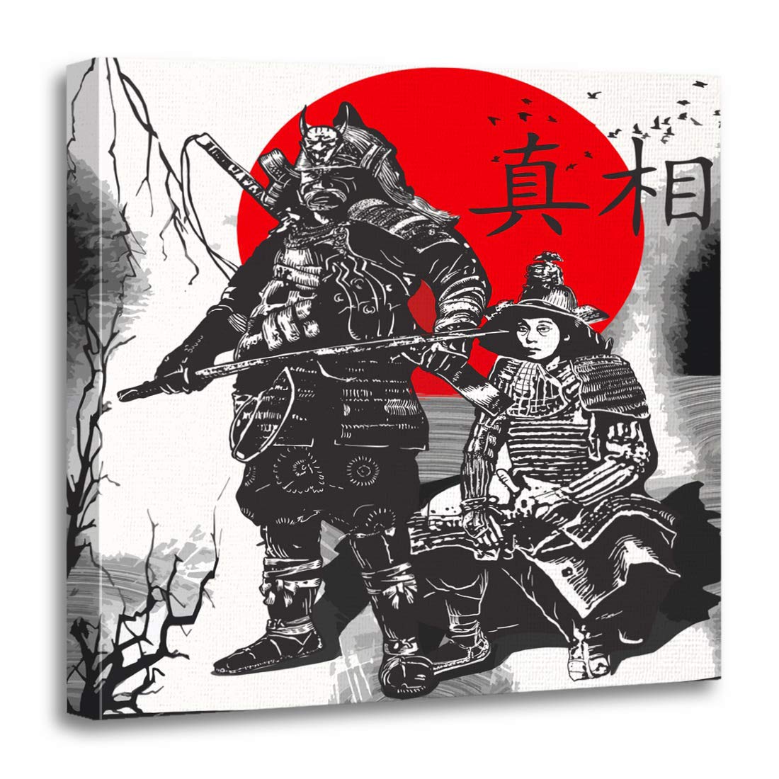 Buy Semtomn 20"x20"(50x50cm) Canvas Painting Wall Art Freehand