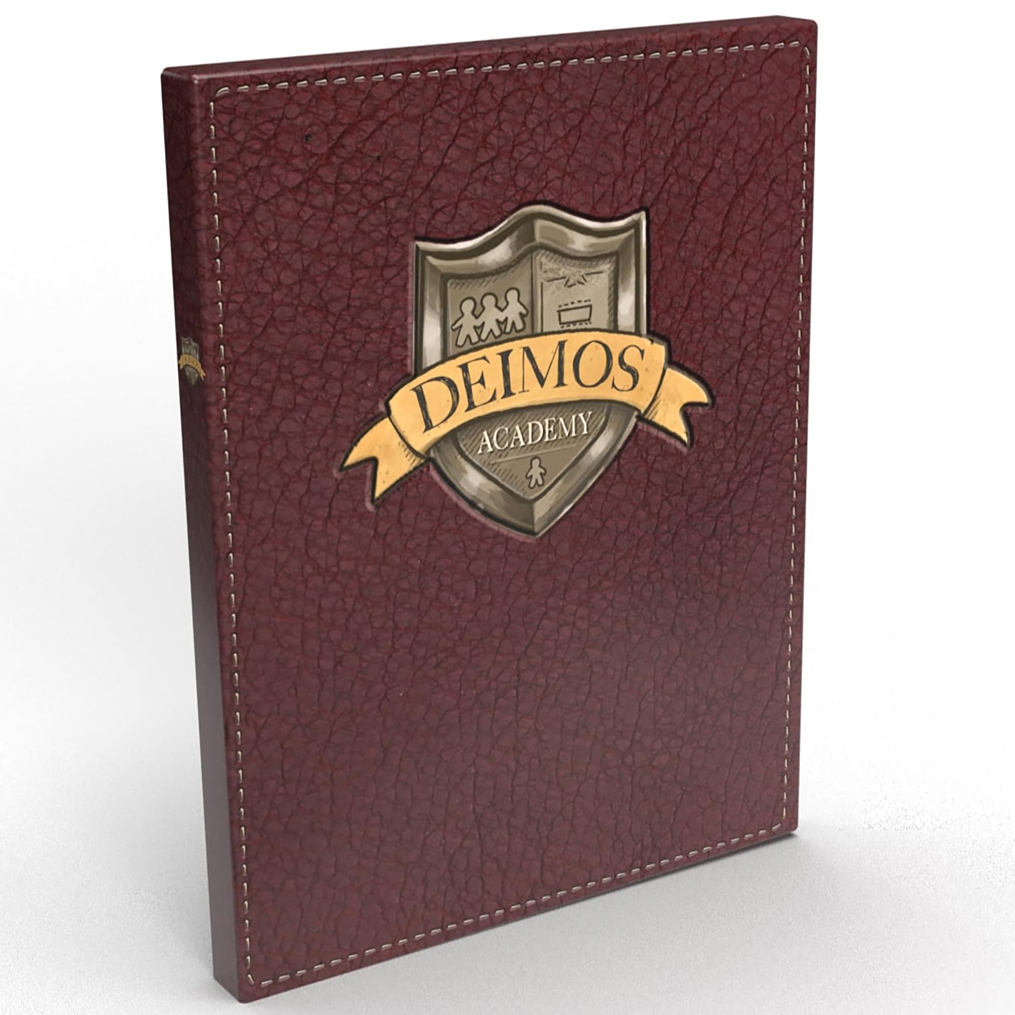 Deimos Academy - GM-Less Tabletop Roleplaying Game, Horror Collaborative Storytelling Game, Includes Coloring Book & Dice, Ages 16+