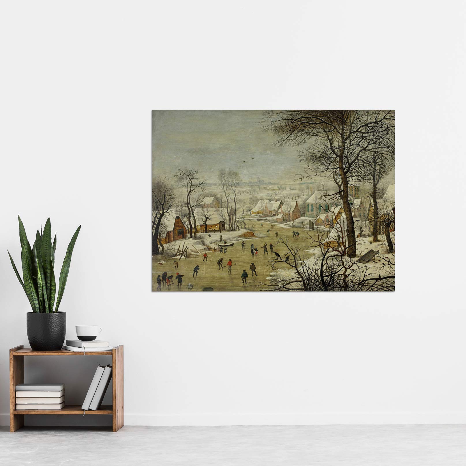 Amazon.com: Pieter Brueghel The Younger Winter Landscape With A