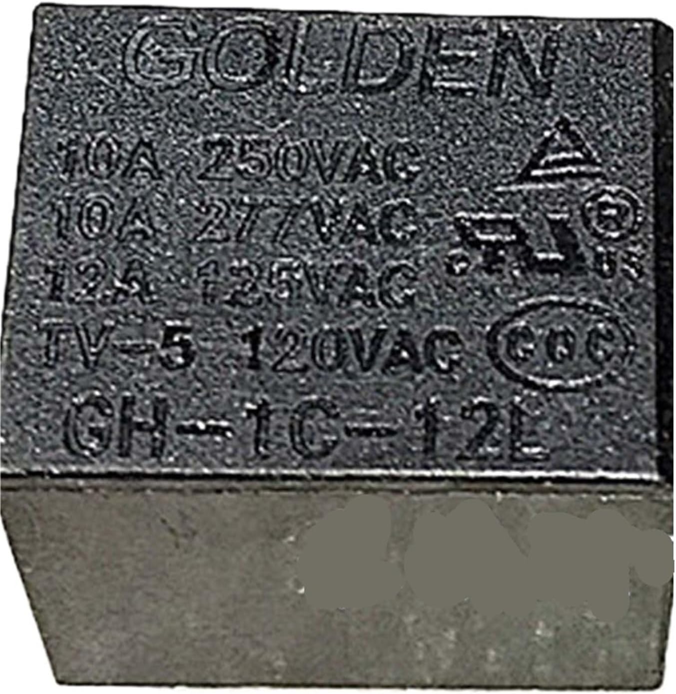 10 PCS 12V Relay GH-1C-12L 12VDC 5Pins