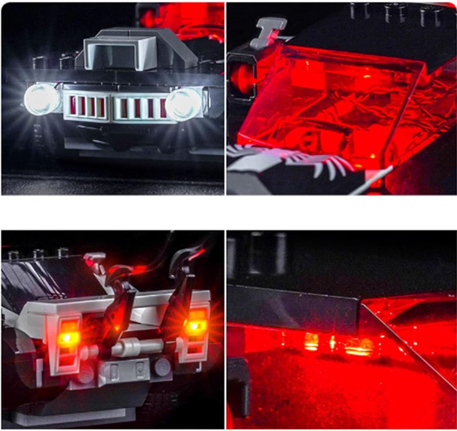 LED Lighting Kit Compatible with Lego 76309 Venom Muscle Car Series LED Light Set (Model Kit Not Included - Lighting Components Only)