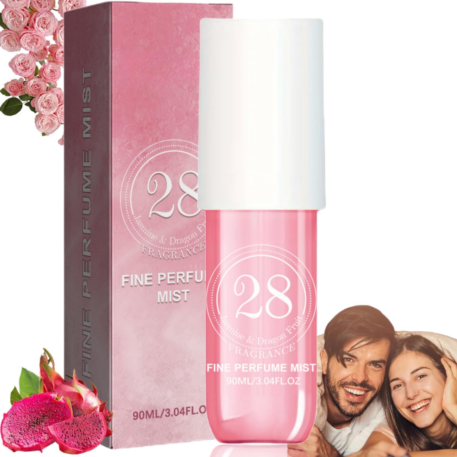 28# Fruity Body Spray,Long Lasting Perfumes for Women and Men,Body & Hair Fragrance Mist,Body Fragrance Perfume,Moisturising Moisturises Skin Spray,Moisturizing Feromones Oil,Hair Mist Perfume