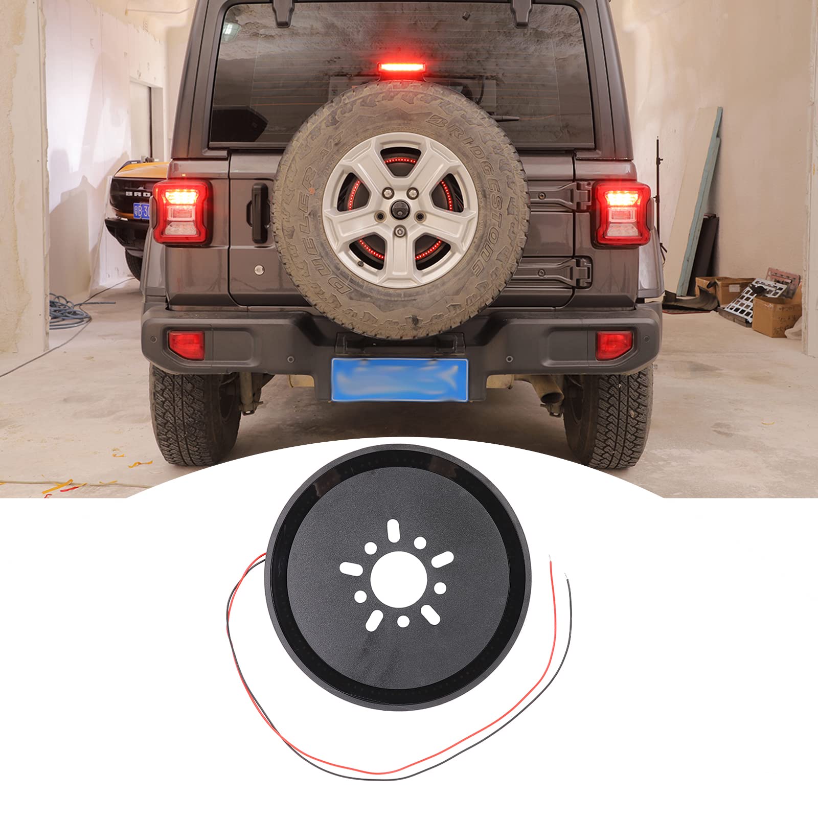 三菱ジープ50系 テールガード 不明 テールランプガード のパーツ