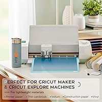 Vista 5 de HTVRONT Tapete de corte de agarre ligero, paquete de 3 alfombrillas de corte de 12 x 12 pulgadas, compatibles con Cricut Maker 4/Maker