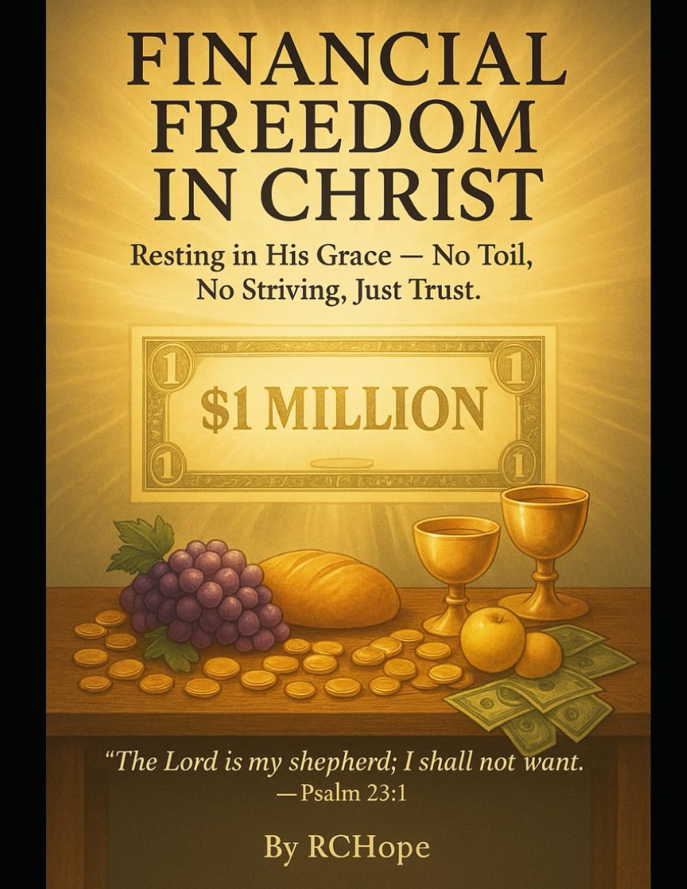 Financial freedom in Christ: Resting in His grace- no toil no striving, just trust