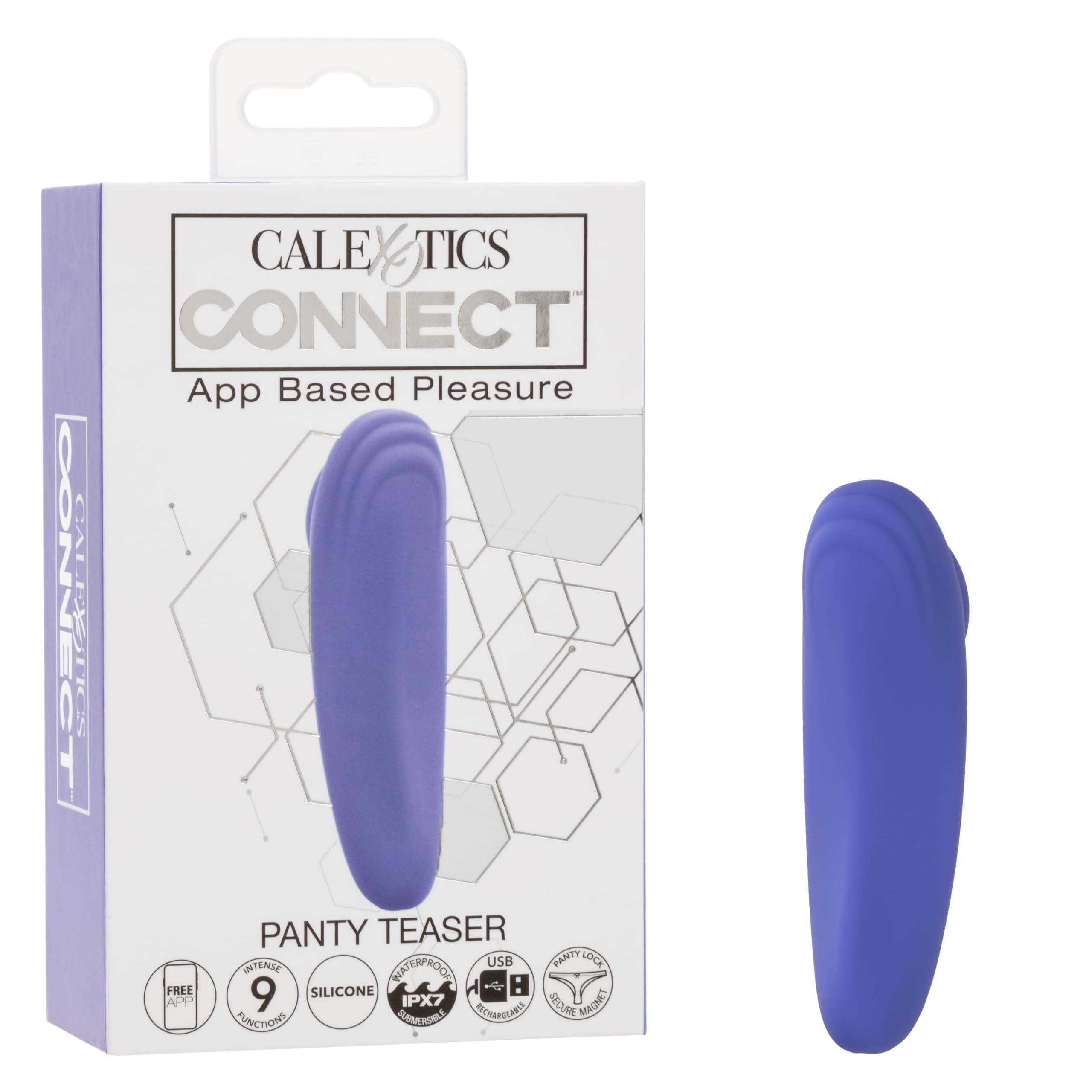 Amazon.com: CalExotics Connect Panty Teaser, 9 Modes APP Remote Control Vibrating  Panties, Discreet Waterproof and Rechargeable