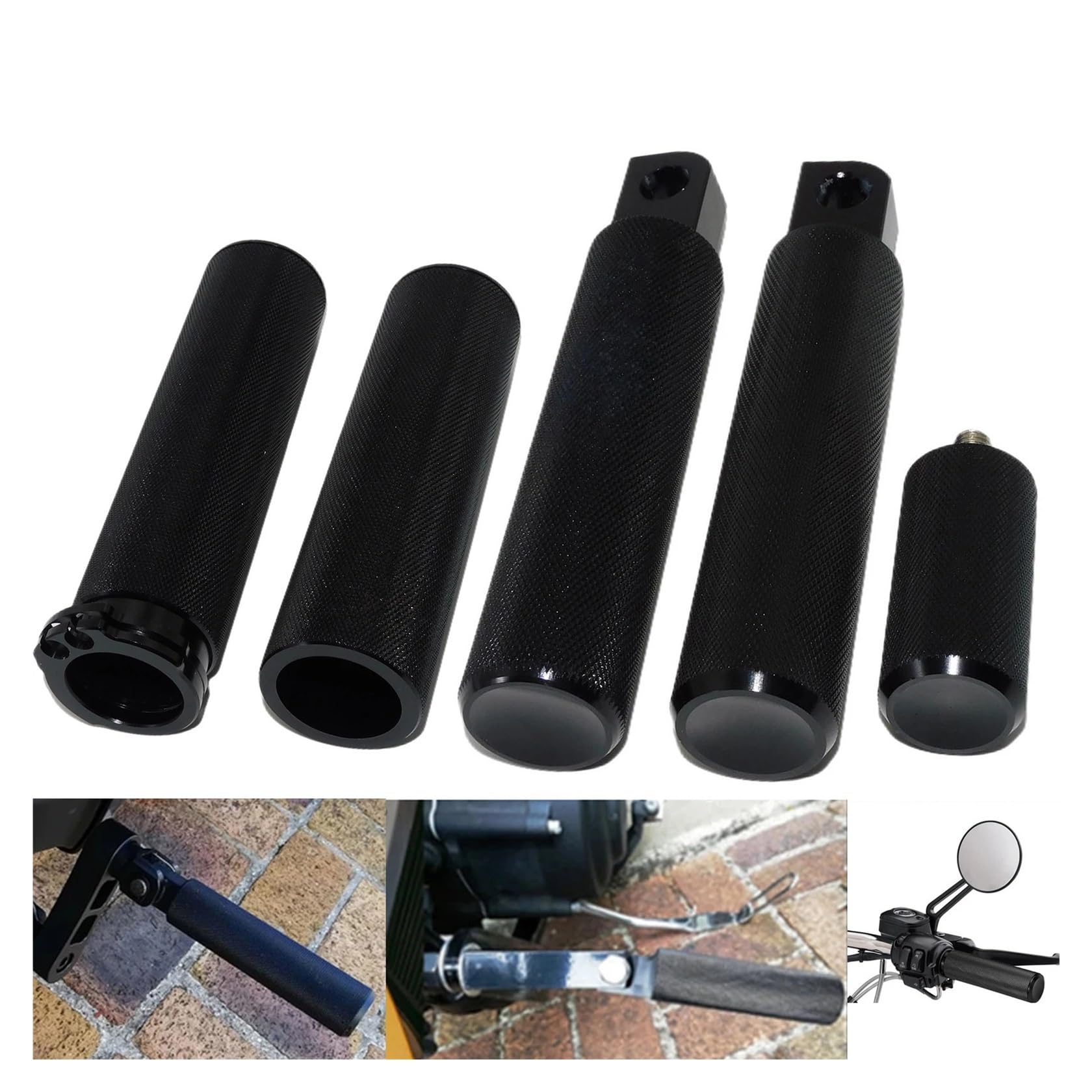 フットペグ オートバイフットレスト高速道路フットペグ運転席