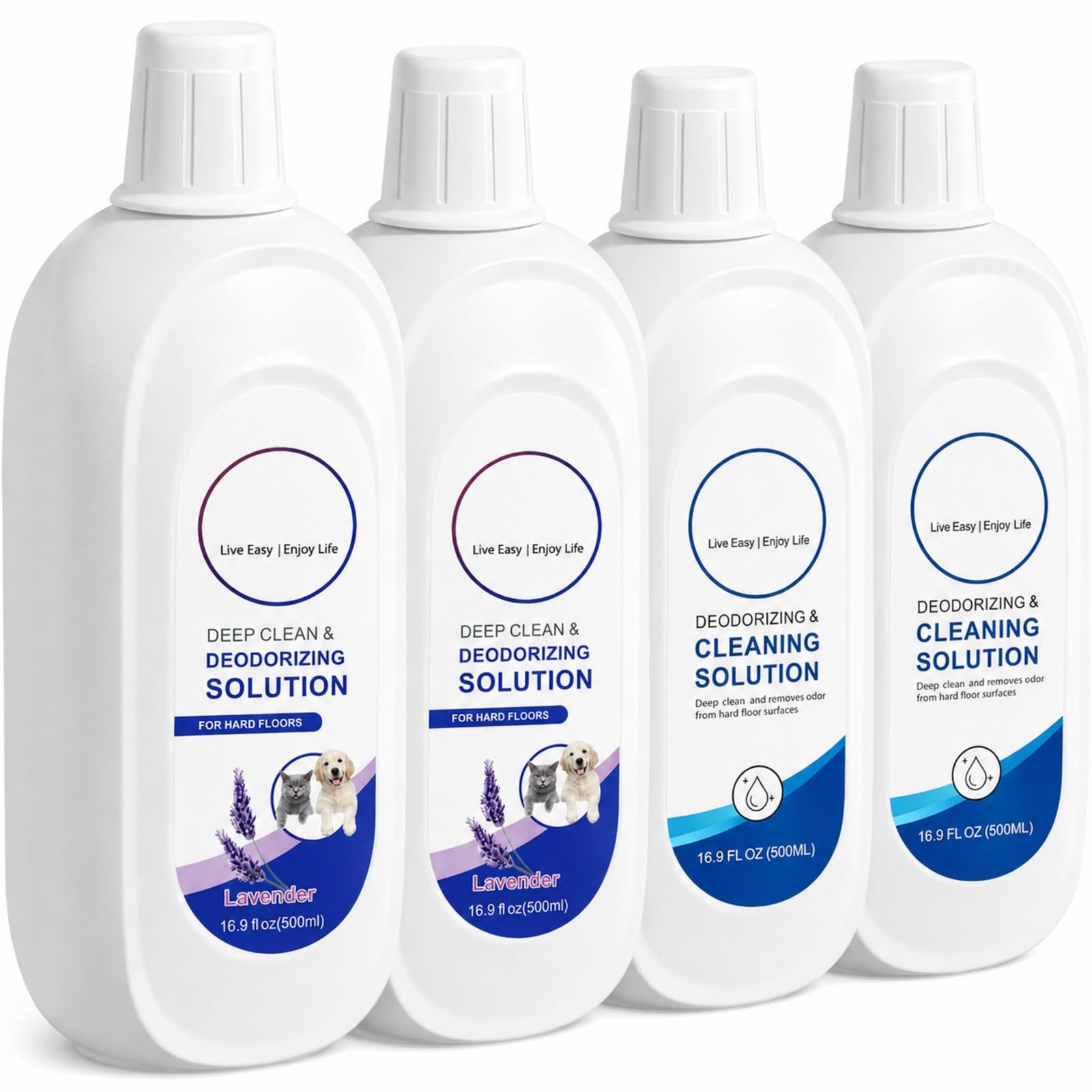 Solución de Limpieza compatible con Tineco, 4 x 500 ml