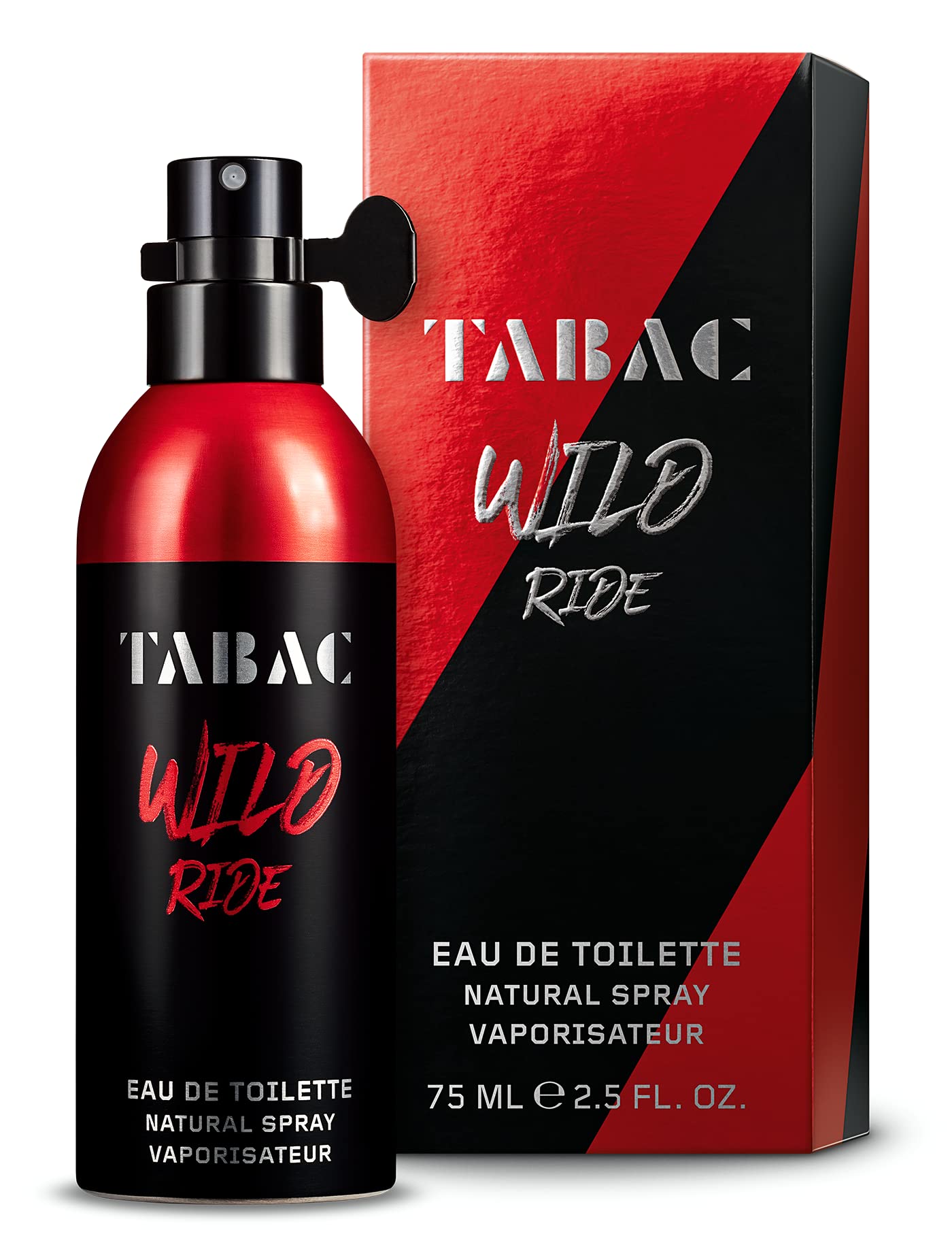 Tabac® Wild Ride | Eau de Toilette - aufregend - aromatisch - frisch - weckt Abenteuerlust | 75ml Natural Spray