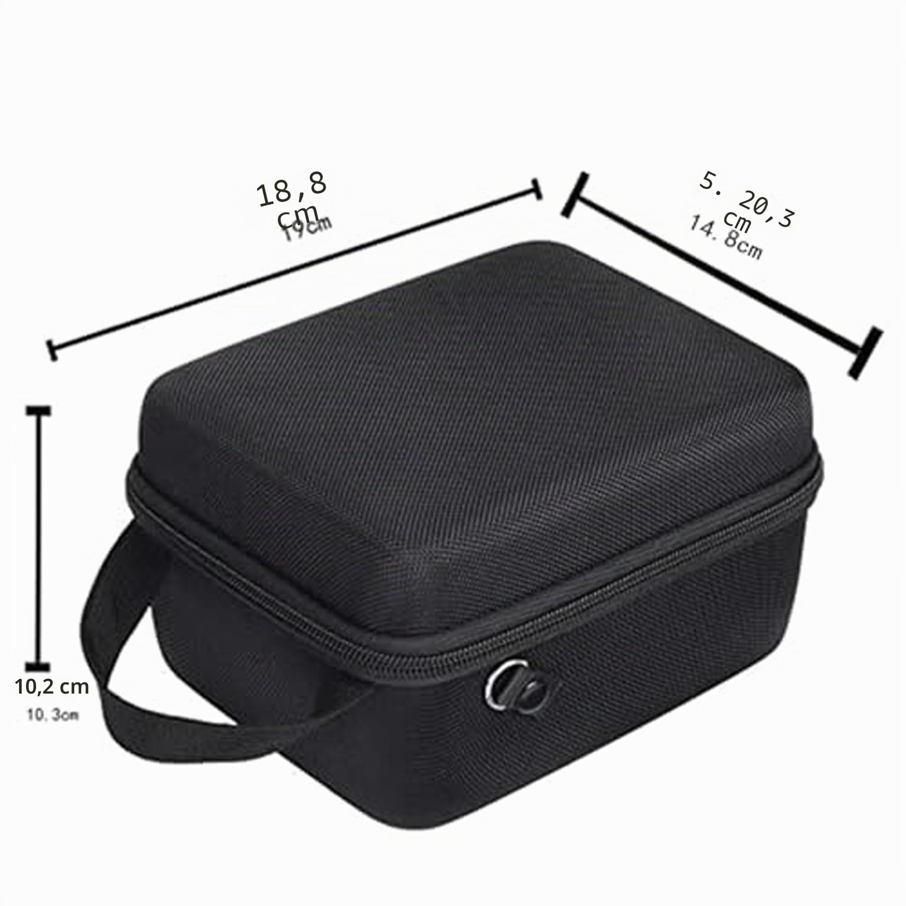 Aenllosi Housse Étui Rigide Portable pour Panasonic Lumix FZ80D/FZ80/FZ82/FZ72 Appareils Photo Numériques