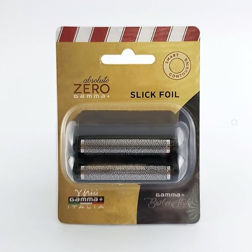 Miniatura 5 de GAMMA Cabezal de afeitadora de papel de aluminio plateado de repuesto para afeitadora absoluta cero