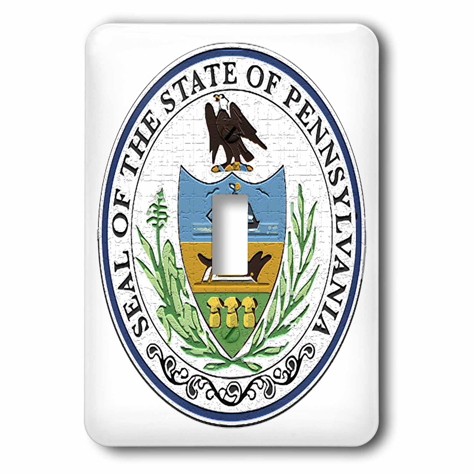 Interrupteur baïonnette Pennsylvanie 3dRose LSP_55309_1 déco