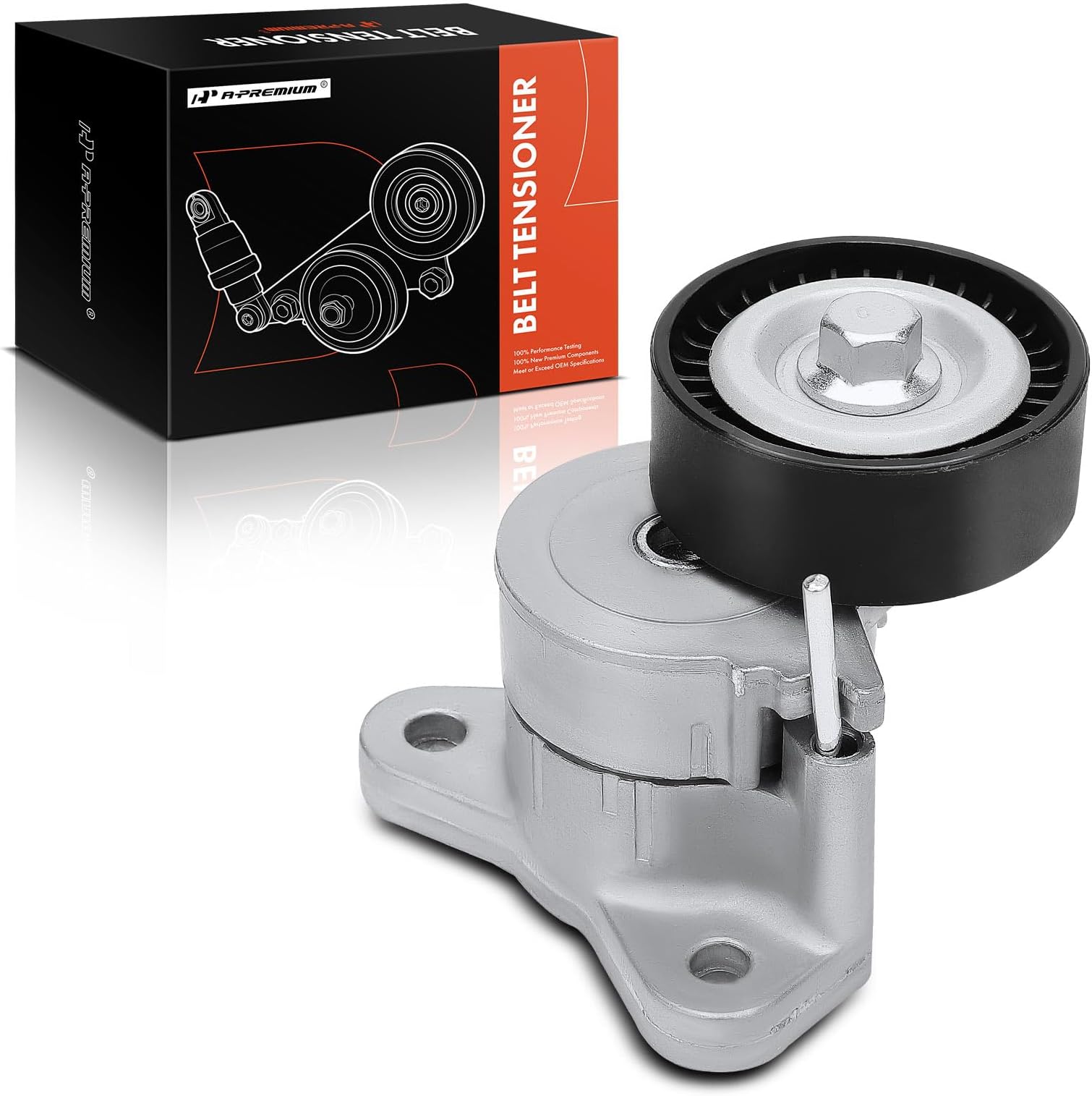 A-プレミアム ベルト テンショナー アセンブリ プーリー付き クライスラー 200 セブリング & ダッジ アベンジャー キャリバージャーニー & ジープ パトリオット コンパス & 三菱、交換番号 04891595AB、1345A008 に対応