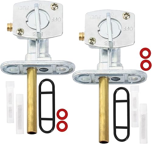 Yingshop - 2 interruptores de válvula de combustible para Yamaha BW200, BW200E, BW80, FZR600, FZR600R, PW80, RT100, TTR125, WR250F, WR250W, WR250Z,