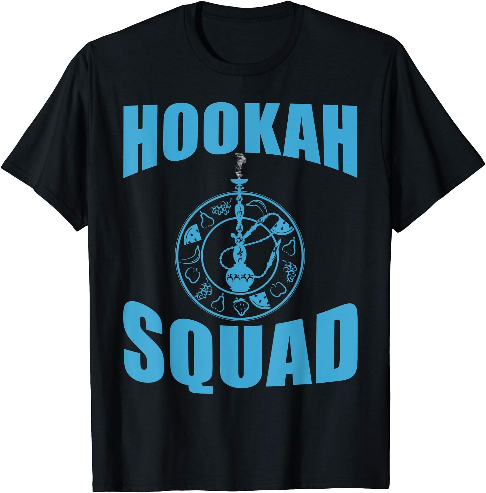 Hookah Squad Tees Co.Hookah Squad Shisha Lovers Hookah Lighter Smoking Coal Smoke T-ShirtOEKO-TEX STANDARD 100